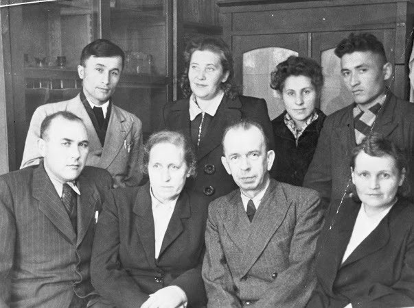 With faculty colleagues